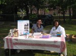 LCHP Book table at Laurel Emancipation Day Celebration